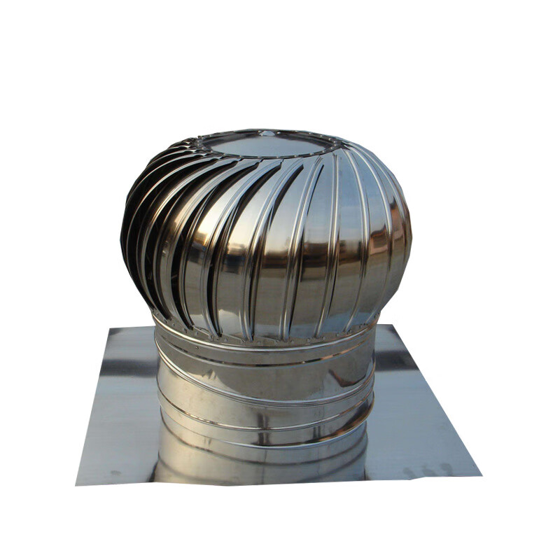 無動力屋頂通風器500型不銹鋼304屋頂風帽渦輪風機無動力風機